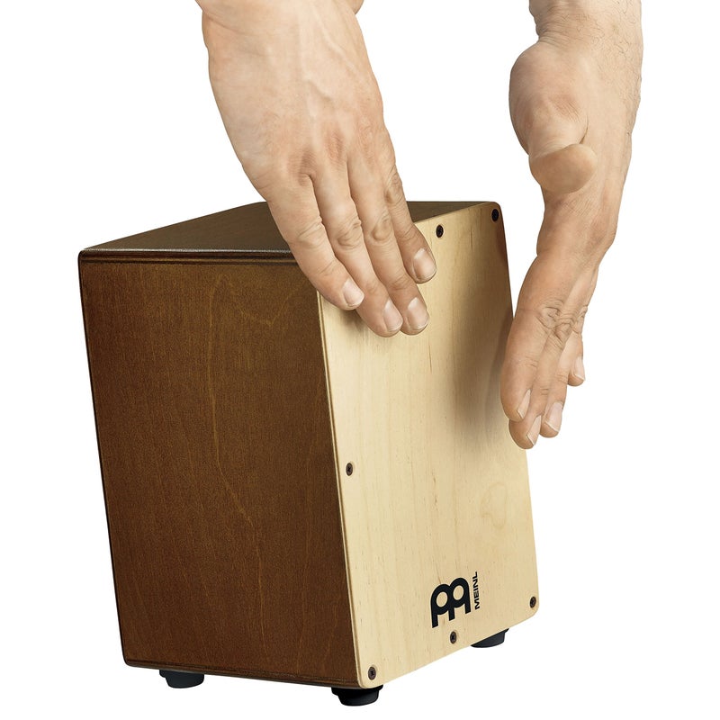 Meinl Percussion طبلة كاجون ميني من مينل بيركشن مع سنير داخلي - مصنوعة في أوروبا - خشب البتولا البلطيقي، ضمان لمدة 2 سنة، طبيعي (SCAJ1LB-NT) - Image 1